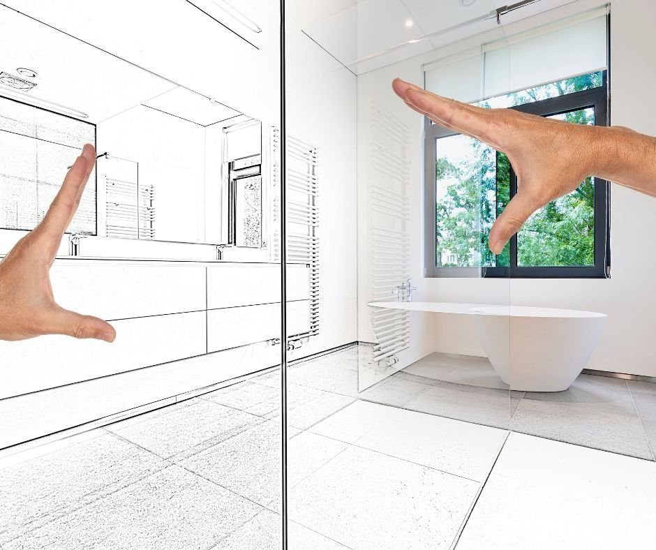 Professioneller Fliesenleger Team